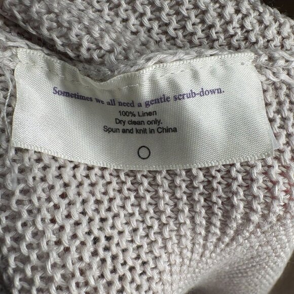 NWT M.M. Lafleur the Adele Tunic - Knit Linen size XL sea salt natural tank top - Picture 8 of 9